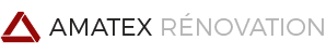 Amatex rénovation - logo sticker