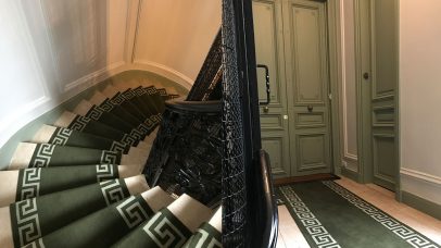 Amatex Rénovation - Cage d'escalier - Avenue George V - Paris